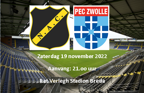 PEC Zwolle neemt de drie punten mee uit Breda
