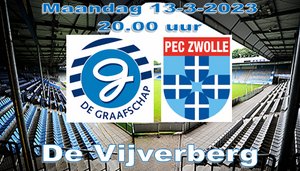 PEC Zwolle pakt drie punten in Doetinchem