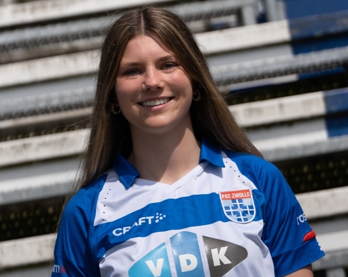 Jasmijn Dijsselhof keert terug bij PEC Zwolle Vrouwen