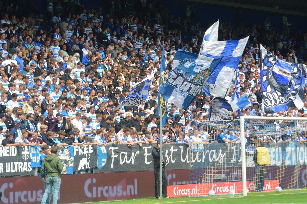 PEC Zwolle wint laatste wedstrijd van 2024/2025   met foto's en video's