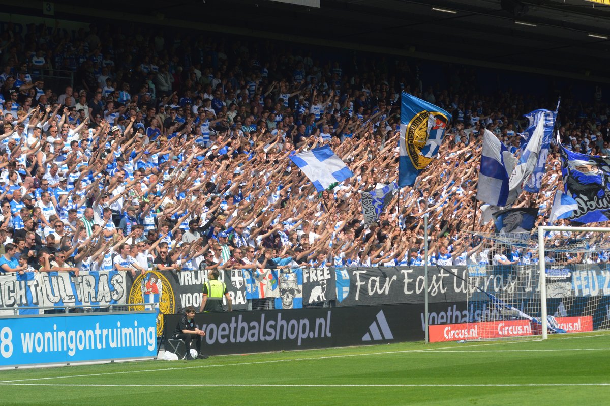 De harde kern van PEC Zwolle is de baas van de club