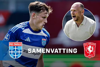 Samenvatting PEC Zwolle - FC Twente