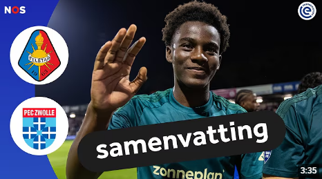 JONGSTE SPELER OOIT maakt EREDIVISIEDEBUUT ????☝️| Samenvatting Telstar - PEC Zwolle