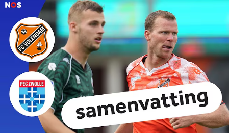 Samenvatting FC Volendam - PEC Zwplle