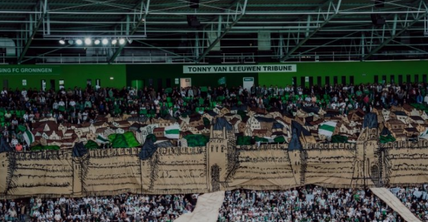 Geen Feyenoord supporters in uitvak bij PEC Zwolle