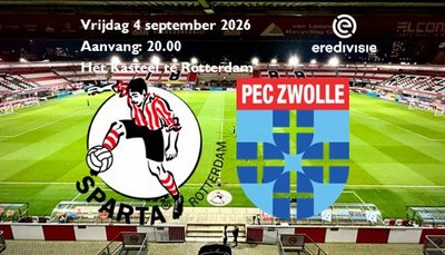 PEC Zwolle neemt een punt mee vanaf Het Kasteel