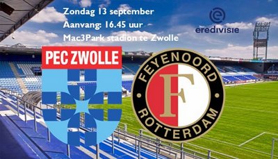 Een zevenklapper in het Mc3Park stadion